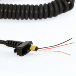 Conector e cabo para microfone Motorola 2 pinos PM1