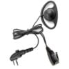 Fone com Mic PTT para Rádio Hyt Hytera BD506 TC-500 600 700