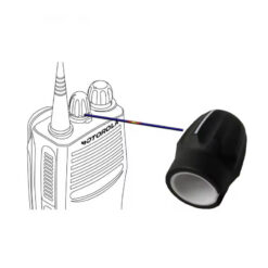 Botão Knob de Canal para Rádio Motorola EP450 e DEP450