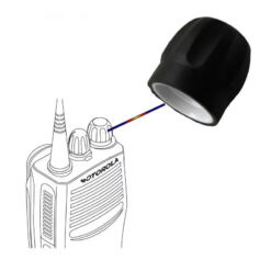 Botão Knob de Volume / Liga e Desliga para Rádio Motorola EP450 e DEP450
