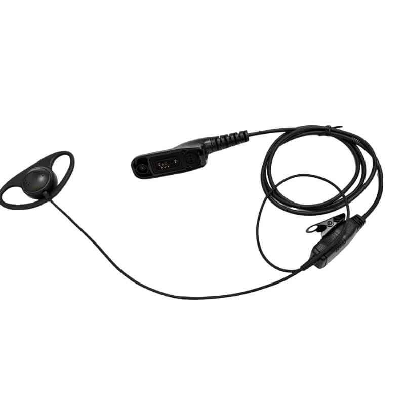 Fone para Rádio Motorola DGP8050 APX2000 DGP4150 com microfone e PTT de lapela